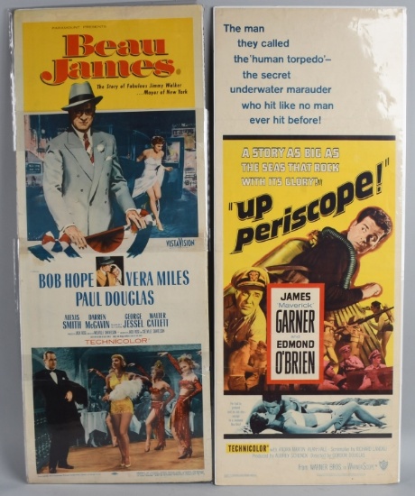 2- 1950's MOVIE POSTERS, BOB HOPE, JAMES GARNER
