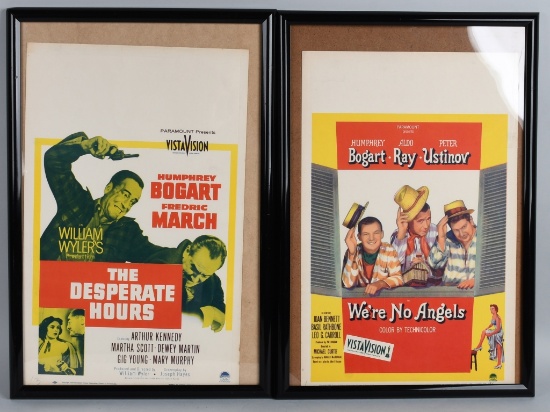 2- HUMPHREY BOGART MOVIE POSTERS