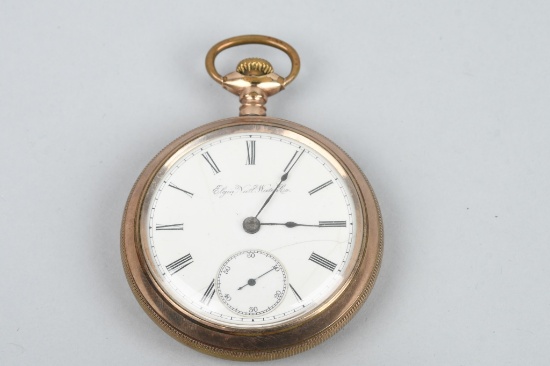 ELGIN POCKET WATCH 18-S, 17-J, 1907