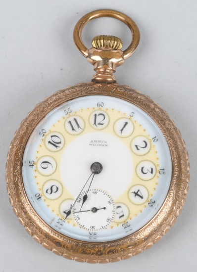 WALTHAM POCKET WATCH 18-S, 7-J, 1893