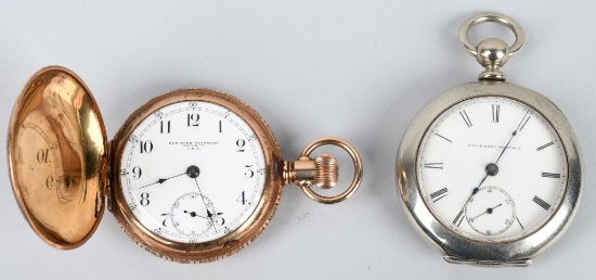 2- POCKET WATCHES 18-S,