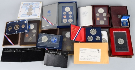 LARGE LOT of PROOFS, PRESIGE SETS, SILVER & MORE