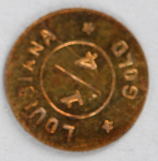 1904 LOUISIANA PURCHASE EXPO 1/4 DOLLAR GOLD COIN