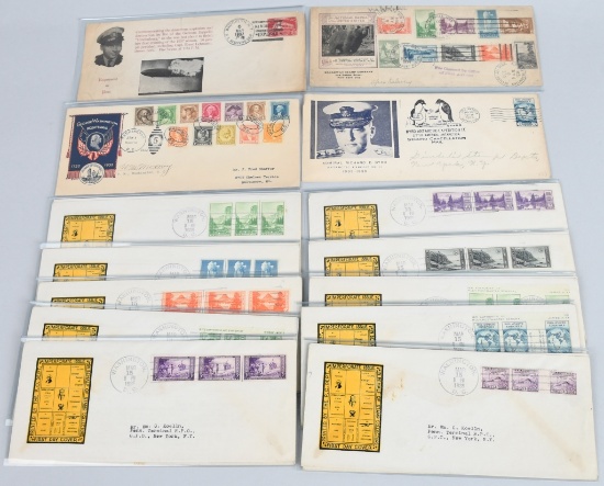 1930's FIRST DAY COVERS, HINDENBURG, ADM. BYRD
