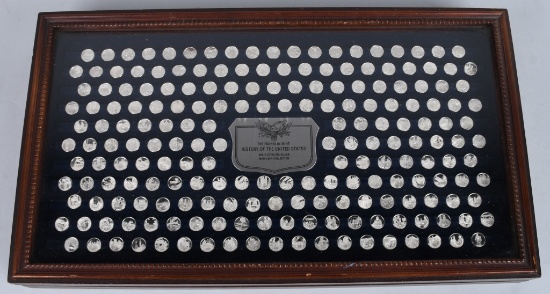 US HISTORY 200 MINI SILVER COIN SET 10ozt