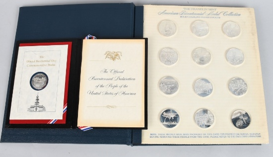 13- STERLING SILVER MEDALS 8.5ozt
