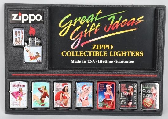 ZIPPO GREAT LAKES LIGHTER CLUB CHRISTMAS DISPLAY
