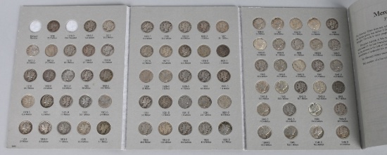 1916-1945 MERCURY DIME SET