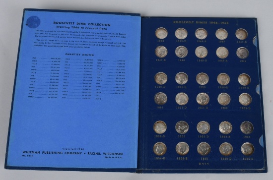 1946-1964 ROOSEVELT DIME SET