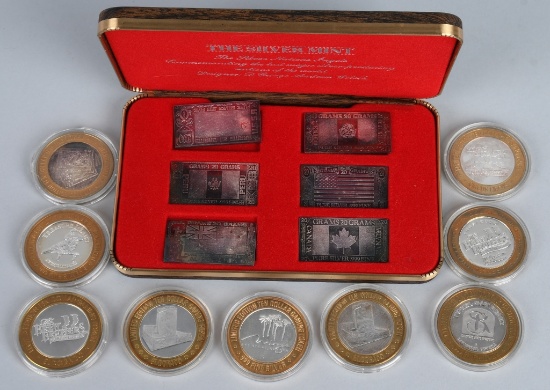 SILVER TOKENS & BARS