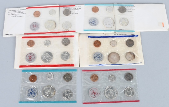 6- SILVER MINT SETS