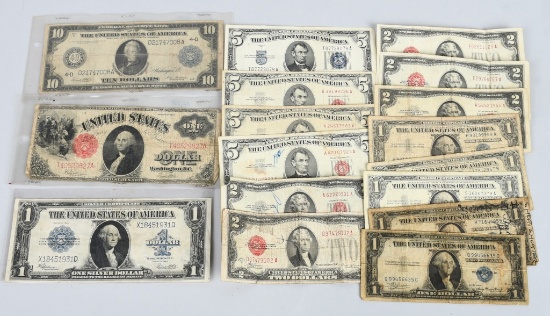 EARLY US CURRENCY & SILVER CERTIFICATES