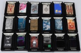 18- ZIPPO ASSORTED LIGHTERS