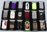 18- ZIPPO ASSORTED LIGHTERS