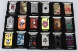 18- ZIPPO ASSORTED LIGHTERS