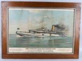 COLUMBIAN EXPO CHRISTOPHER COLUMBUS SHIP LITHO