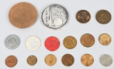 16- WORLDS FAIR MEDALS & TOKENS