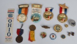 1915 PANAMA PACIFIC EXPO RIBBONS & PINS