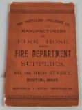 1889 CALLAHAN FIRE DEPT. SUPPLIES CATALOG