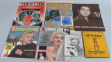 EMPHEMERA LOT. MARILYN MONROE, MUSIC & MORE