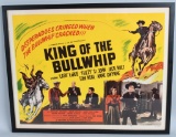 KING OF THE BULLWHIP 1950 MOVIE POSTER