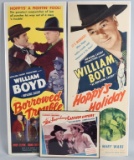 2- 1940's HOPALONG CASSIDEY MOVIE POSTERS