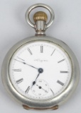 ELGIN POCKET WATCH, 18-S, 7-J, 1900