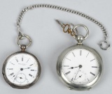 2-KEY WIND POCKET WATCHES