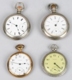 4- WALTHAM POCKET WATCHES