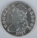 1827 CAPPED BUST HALF DOLLAR HIGHER GRADE