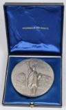 1986 STATUE OF LIBERTY MEDAL 14.5ozt STERLING