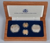 US CONSTITUTION 2- $5 GOLD & $1 SILVER COINS SET