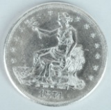 1874-S U.S. TRADE SILVER DOLLAR