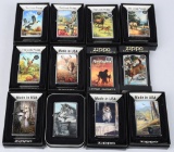 12- ZIPPO WILDLIFE LIGHTERS