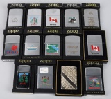 14- ZIPPO CANADIAN LIGHTERS