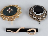 3- VICTORIAN PINS