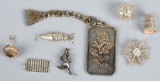 LOT OF VINTAGE STERLING SILVER CHARMS