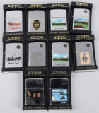 10- ZIPPO MICHIGAN ATTRACTION LIGHTERS