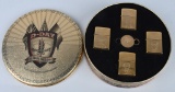 ZIPPO D-DAY 50TH ANNIV. 4 LIGHTER SET, 1994