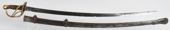 CIVIL WAR MODEL 1840 HEAVY CAVALRY SWORD