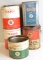 5-Texaco Five Gallon Motor OIl Cans