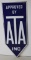 Approved by ATA Inc. Porcelain sign (TAC)