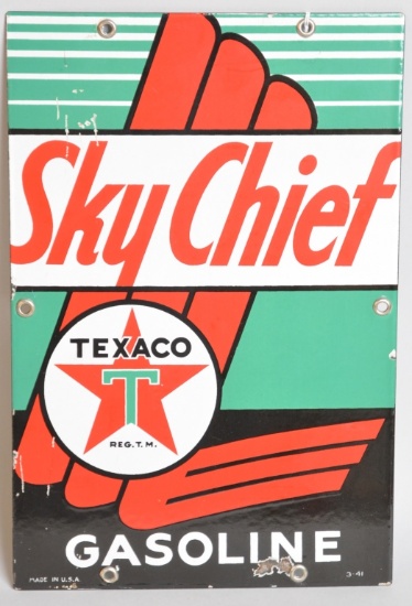 Texaco (white-T) Sky Chief Gas (S)(TAC)