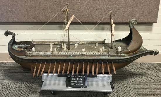 1925 BEN HUR ROMAN GALLEY MOVIE PROP