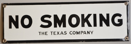 The Texas Company No Smoking Sign (TAC)