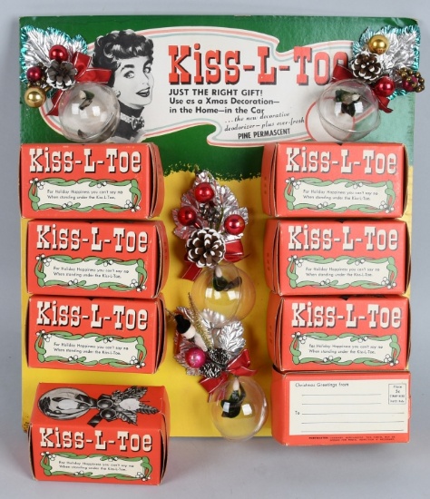 Kiss-L-Toe Cardboard Store Display