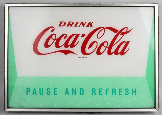 Drink Coca Cola "Pause & Refresh" Lightup Sign