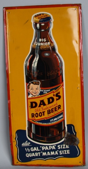 Dad's Old Fashioned Root Beer Embossed SST Sign