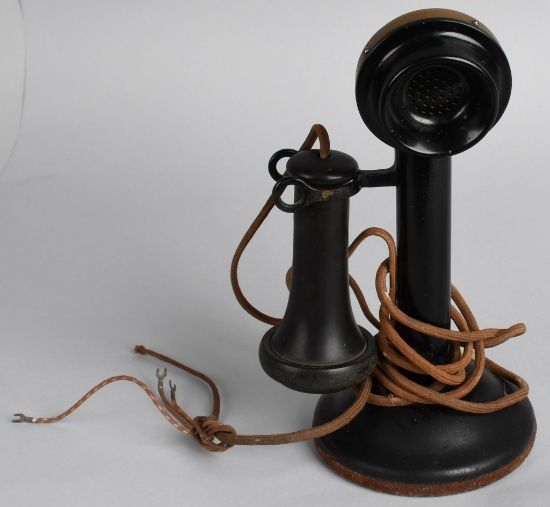 Western Electric Candle Stick Telephone w/ Brass