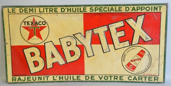Texaco Babytex Souvent Sign (TAC)